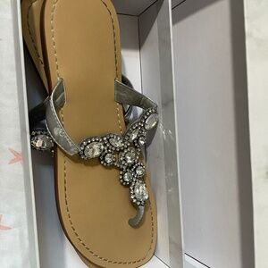 rhinestone sandals